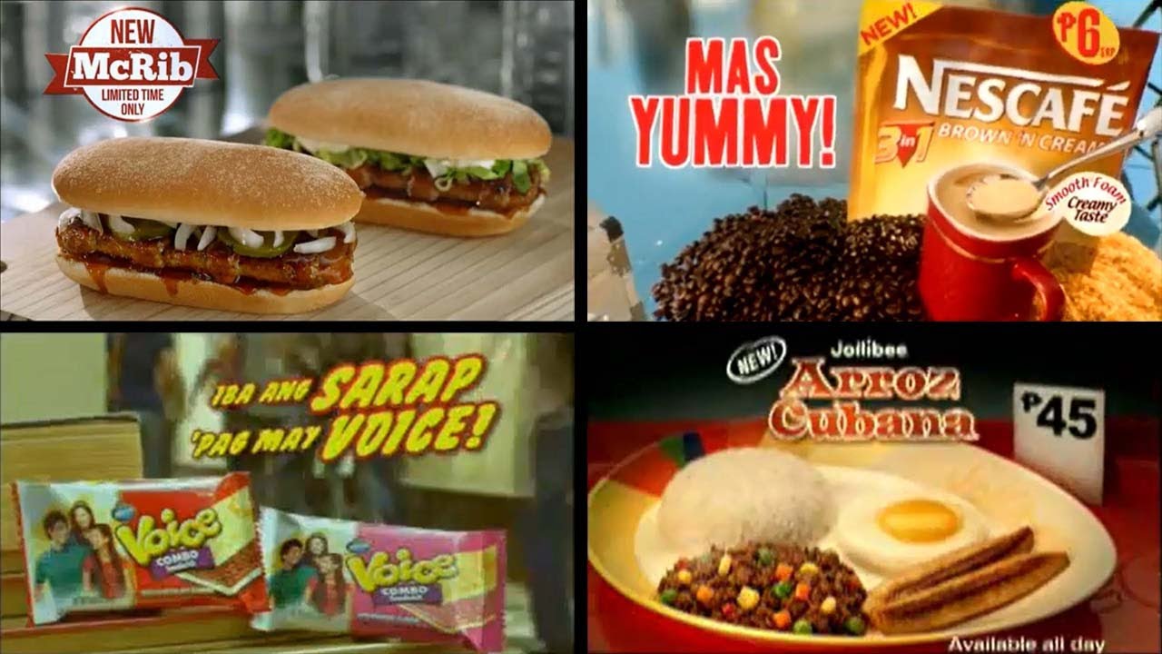 10 PINOY FOOD & DRINKS COMMERCIALS THAT NEED TO COME BACK! [COMPILATION]
