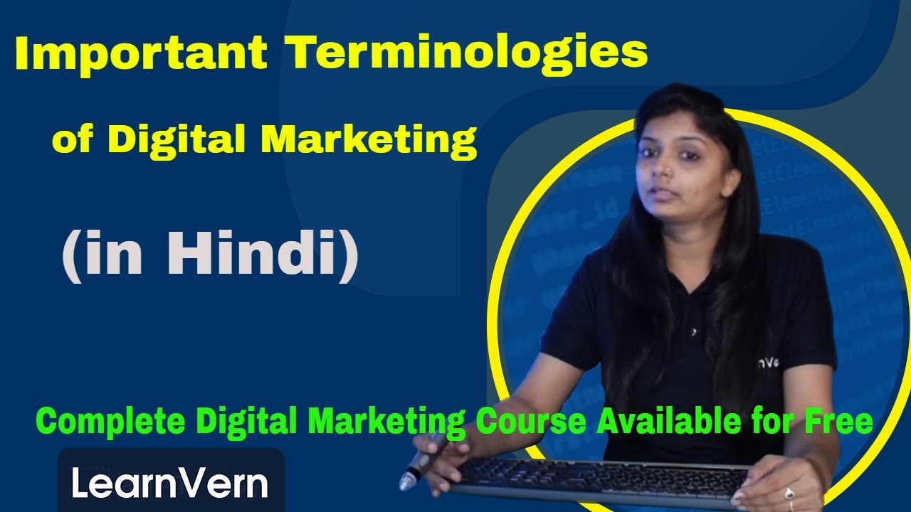 What are the Important Terminologies Of Digital Marketing? | Video Tutorial in Hindi