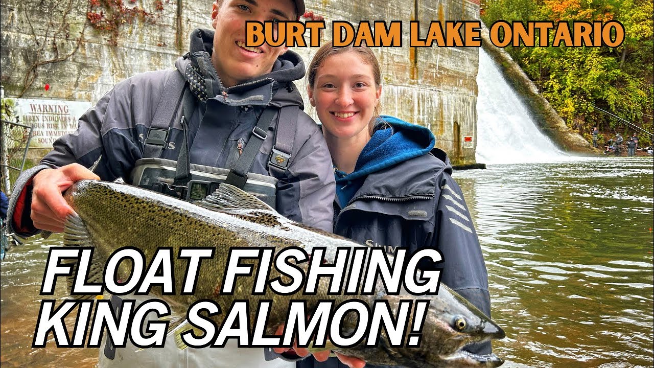 King Salmon Float Fishing BURT DAM.