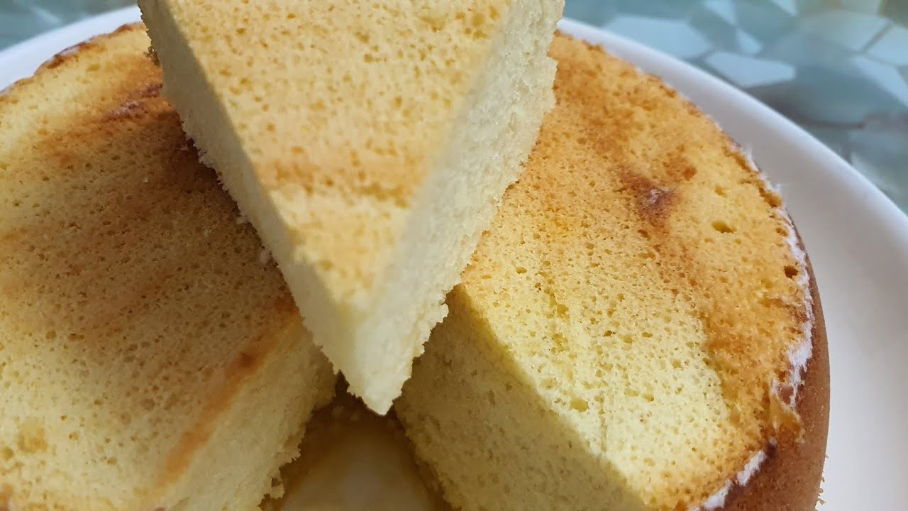LÀM BÁNH BÔNG LAN BẰNG NỒI CƠM ĐIỆN/ Cách làm bánh bông lan đơn giản thành công ngay lần đầu