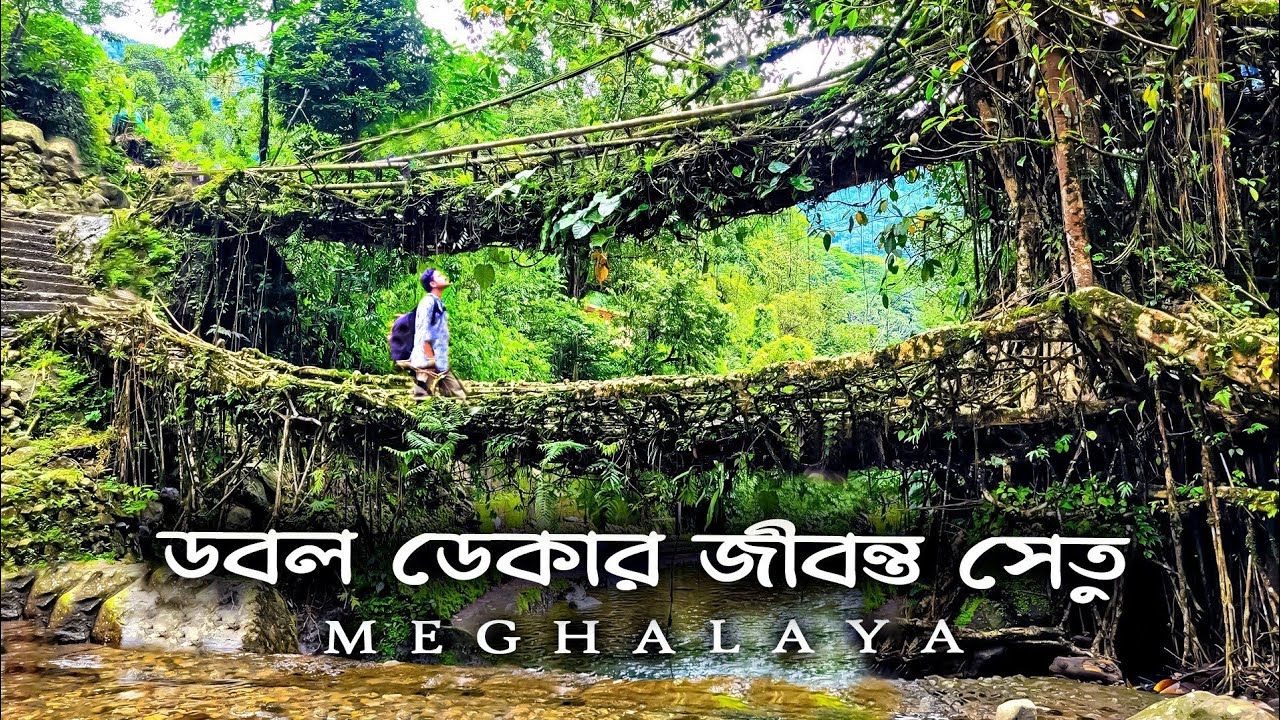 Double Decker Living Root Bridge | Cherrapunji Tour | Meghalaya Tour- 5. Unseen India.