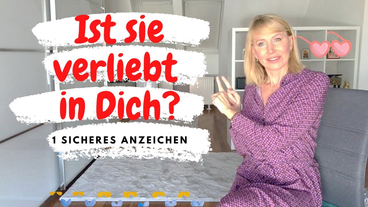 1 einziges Anzeichen, dass eine Frau verliebt ist