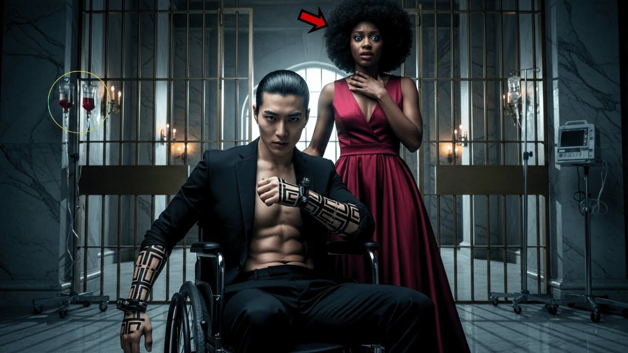 BLACK LADY WEDS TO CRIPPLEDKOREAN MAFIA TRILLIONAIRE—SHE JUST FOUNDOUT WHY HE REALLYNEEDS HER BLOOD!