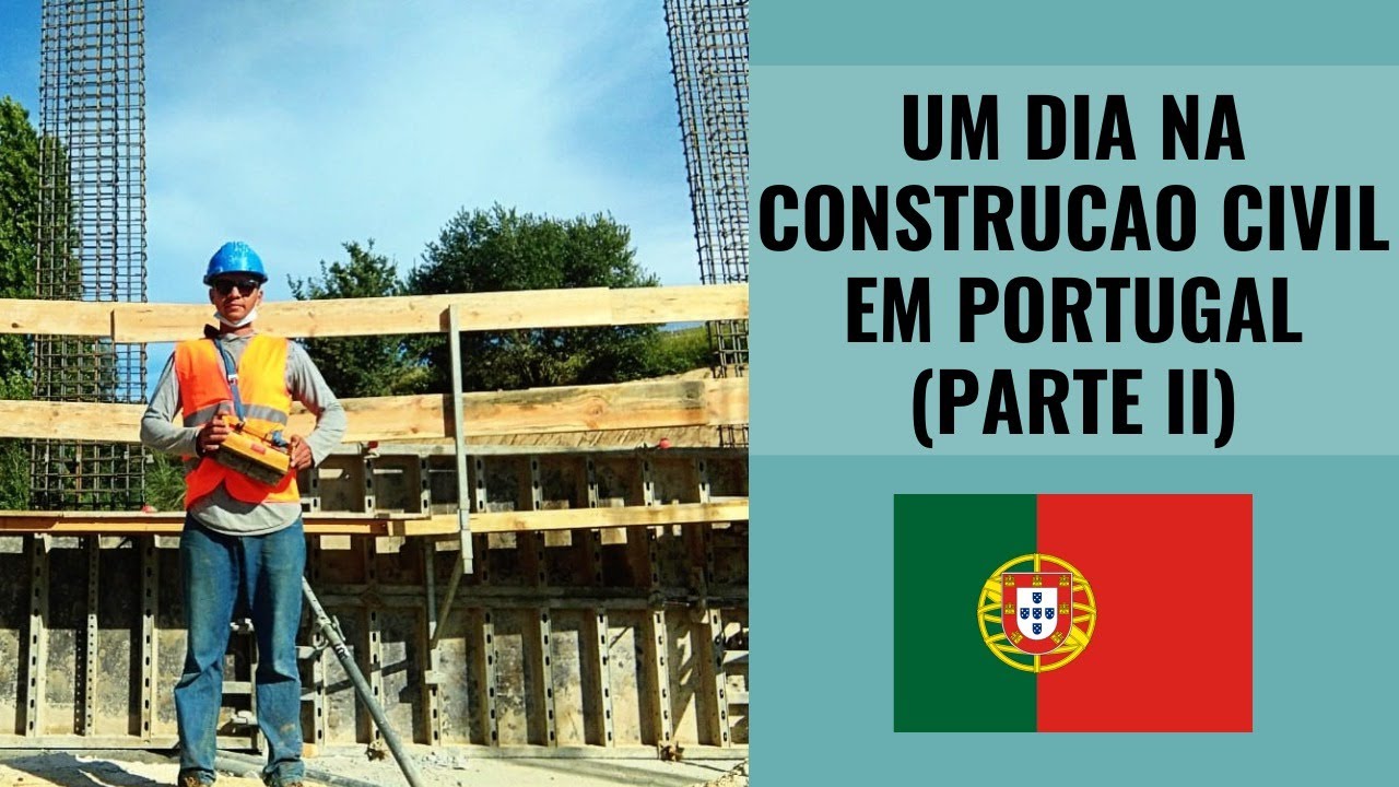 Construção civil em Portugal. Minha rotina de trabalho grua de comando Parte 2.