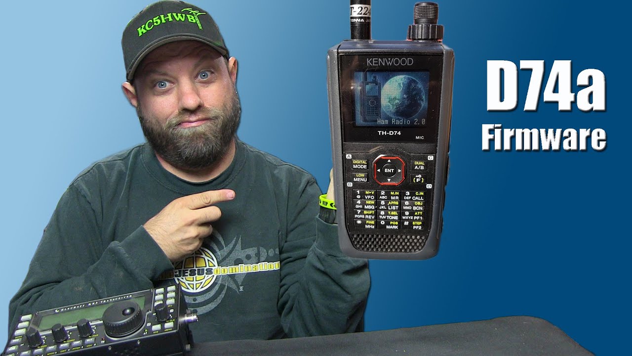 How To Update Firmware on the Kenwood TH-D74 Triband