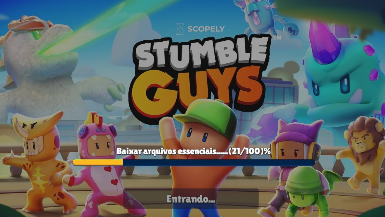 JOGANDO STUMBLE GUYS 6 MESES DEPOIS!