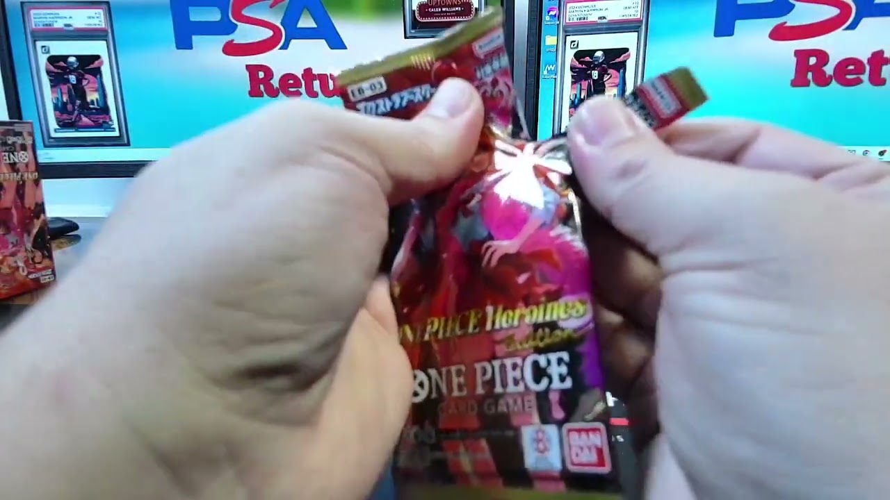 One Piece Japanese EB03 Heroines Edition Case Break Box 9 Unboxing! #EB03 #onepiece #luffy
