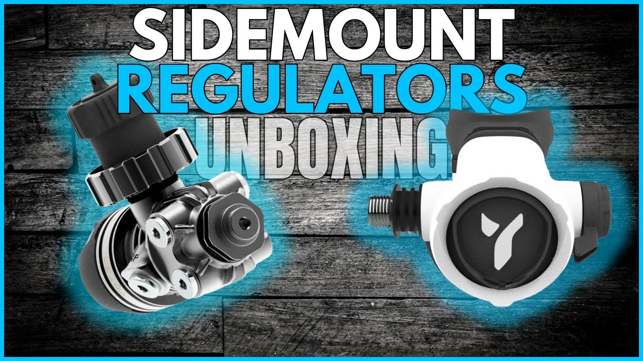 Unboxing YUHSIN sidemount regulators - Learning sidemount diving ep.1