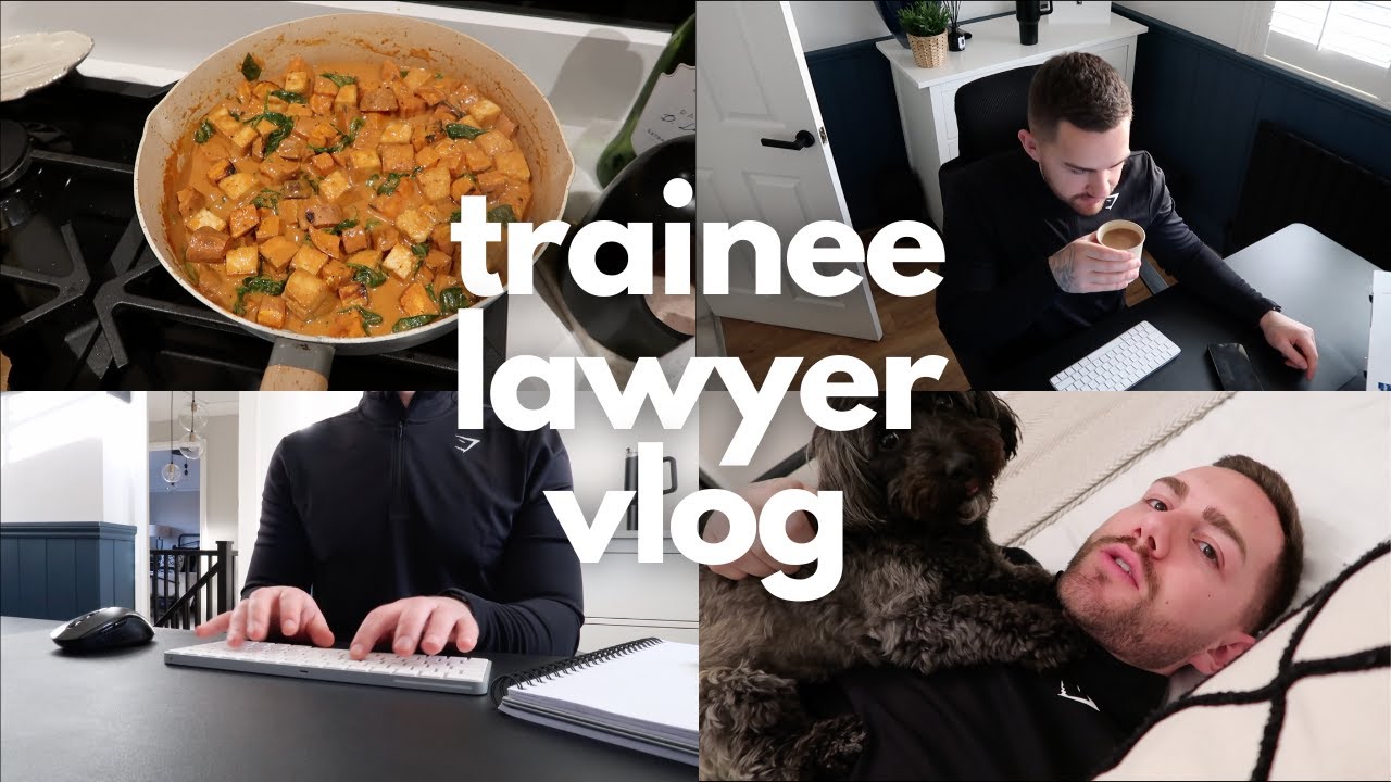 a day in the life of a trainee solicitor | the first (almost) lawyer vlog | working from home