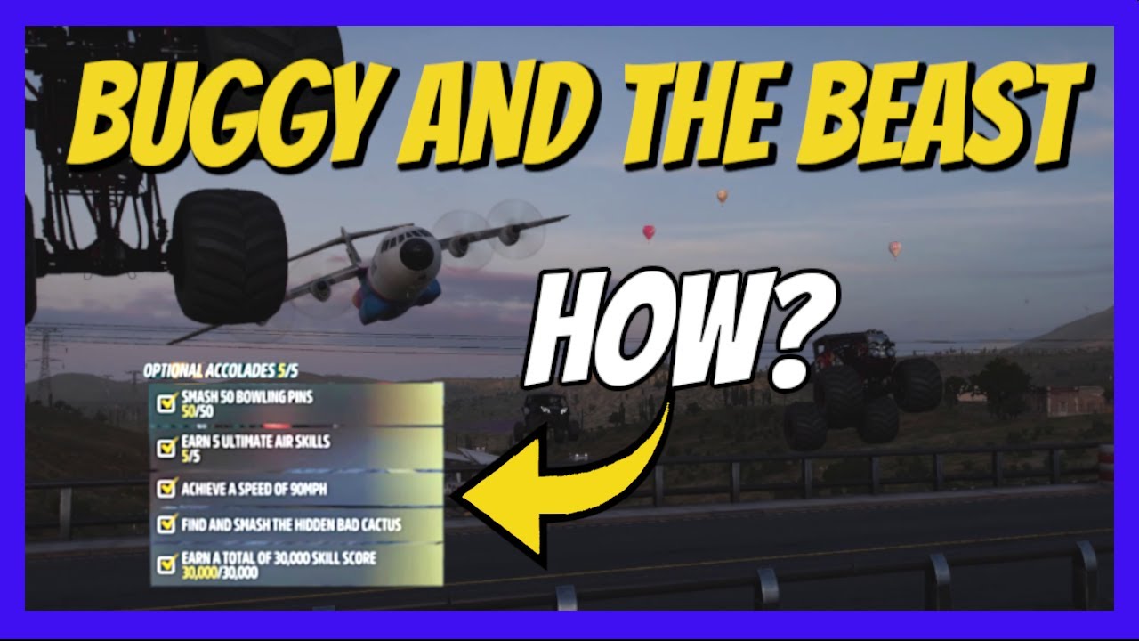 Buggy and The Beast Showcase Remix || All accolades || Easy || Forza Horizon 5 ||