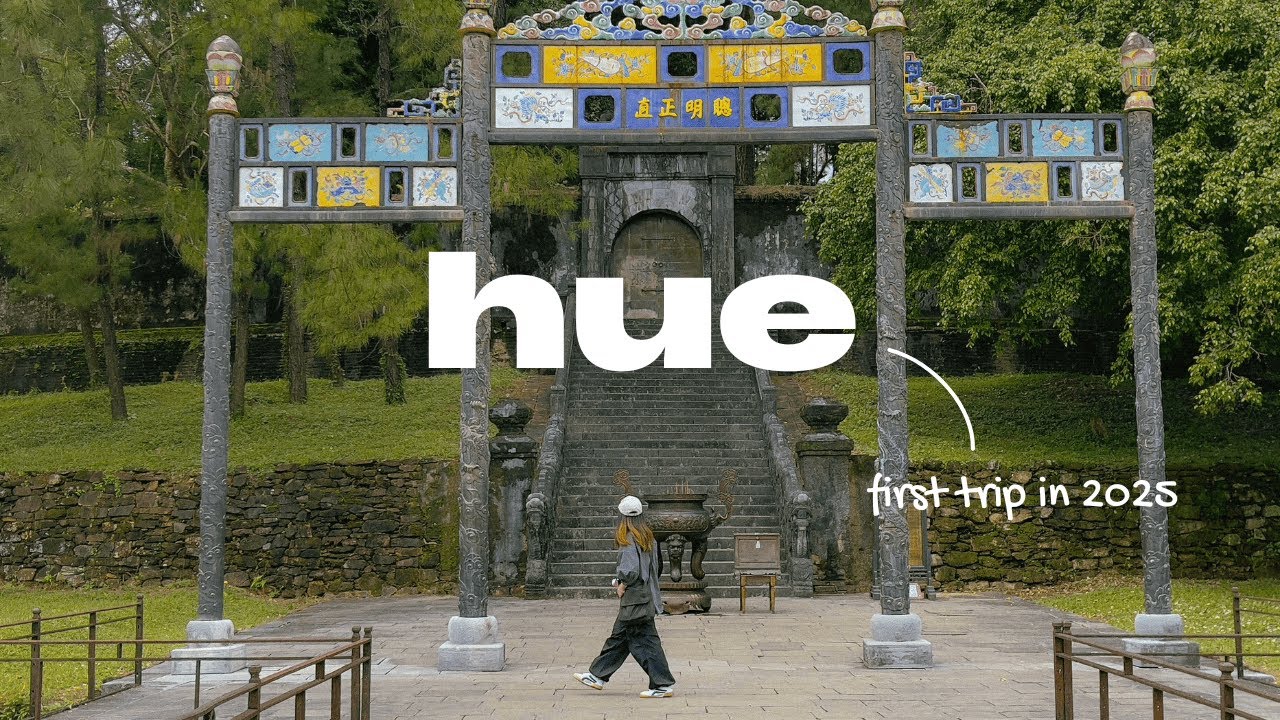 vietnam vlog | 4-day itinerary solo trip to HUE | the charming ancient capital of vietnam