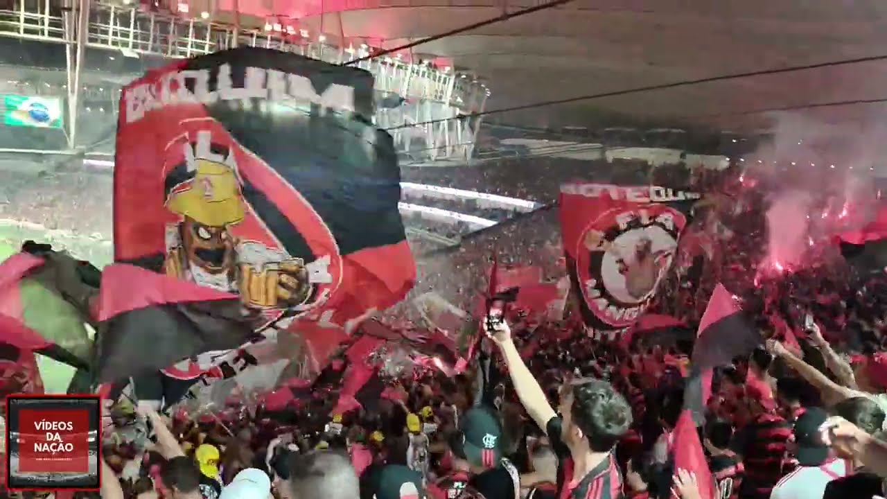 Torcida do Flamengo contra o Ceará - Flamengo Campeão Brasileiro 2025