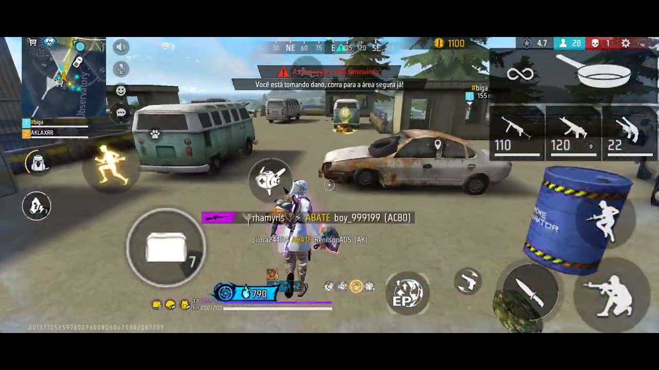 Duo x squad-FF ( RUMO AO MESTRE )