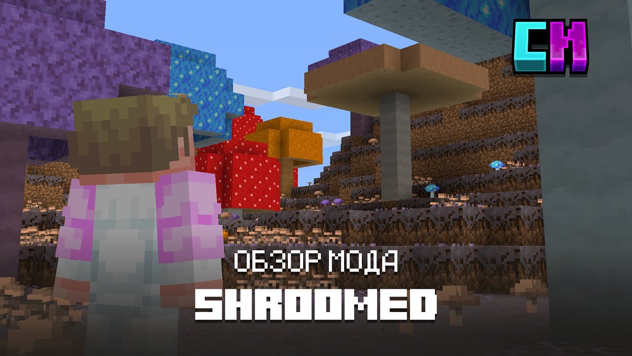 ОБЗОР МОДА &laquo;SHROOMED&raquo; | НОВЫЕ ГРИБЫ ДЛЯ ГРИБАБАСОВ В МАЙНКРАФТЕ | 0.5v