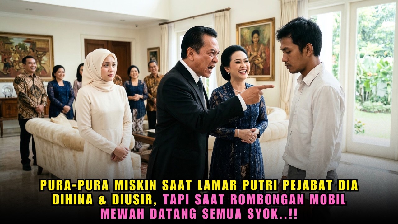 PURA-PURA MISKIN LAMAR PUTRI PEJABAT... DIHINA & DIUSIR, TAPI DETIK KEMUDIAN SEMUA LANGSUNG TERDIAM