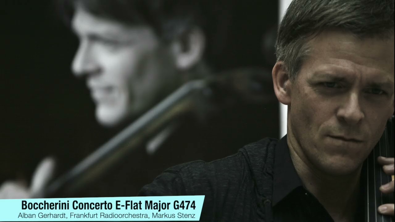 Alban Gerhardt plays Boccherini concerto No.5 in E-Flat Major WV 474 with Frankfurt Radio and Stenz.