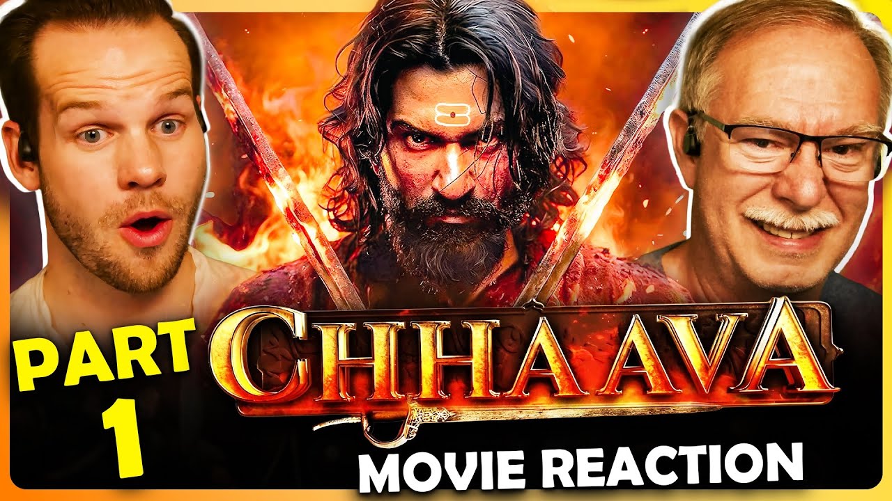 Chhaava Movie Reaction ! Part 1/3 | Vicky K | Rashmika M | Akshaye K | Dinesh Vijan | ChaatNChat