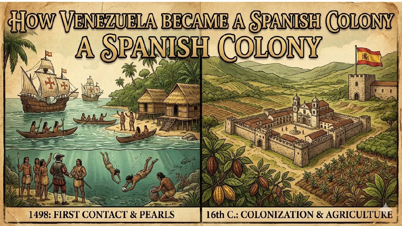 How Venezuela Became a Spanish Colony | A 3-Minute History Lesson