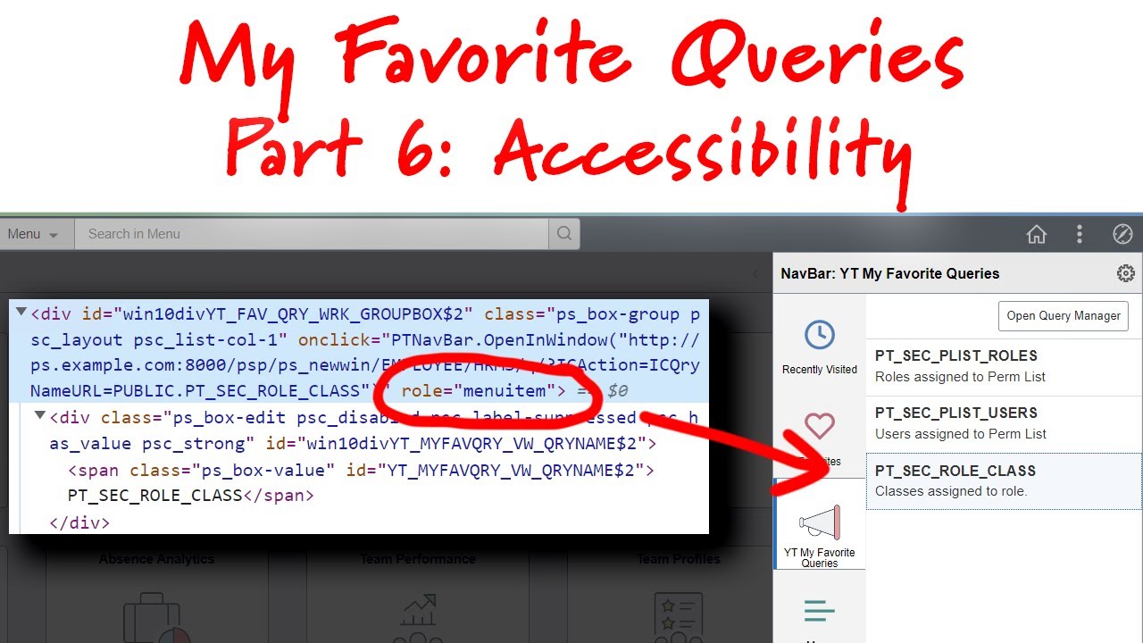 Accessibility: My Favorite Queries Part 6