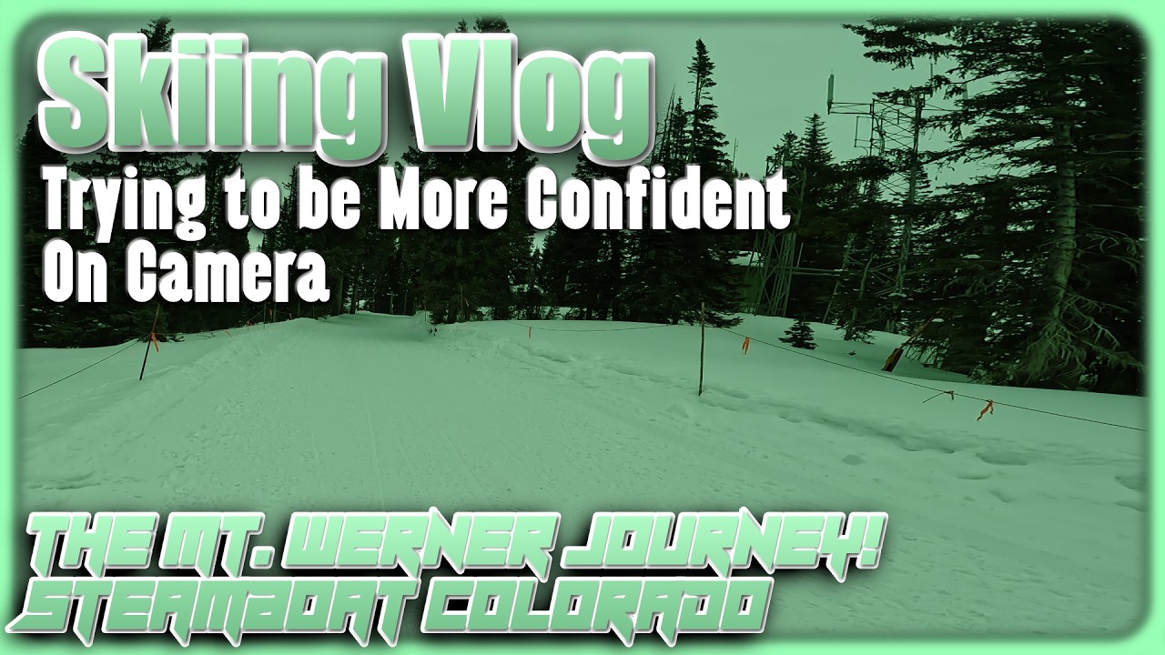 Trying to be More Confident On Camera | The Mt. Werner Journey (Steamboat 2026)