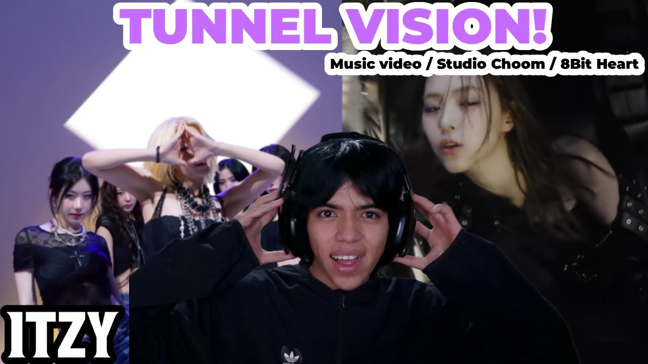 Tunnel Vision Goes Crazy 💥 | ITZY Reaction (Music Video / Studio Choom / + 8-Bit Heart)