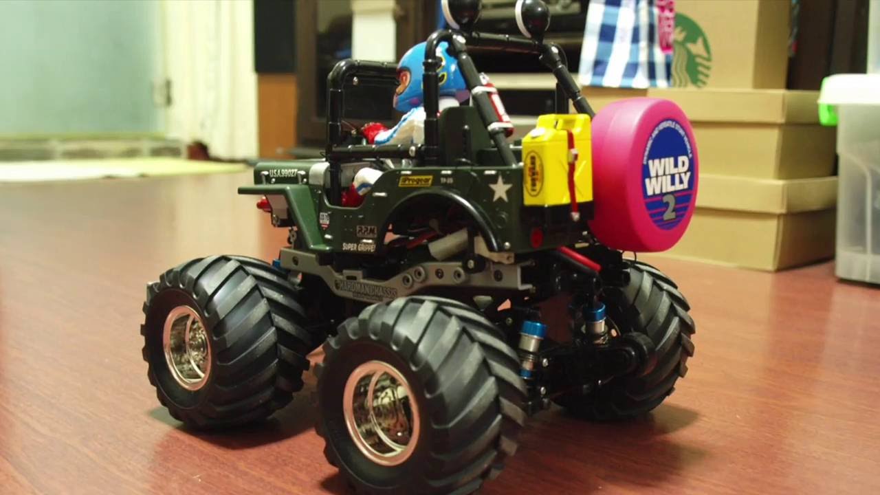 Tamiya Wild Willy2 - Unboxing, Assembling, Painting, & Test Run - The Green Man