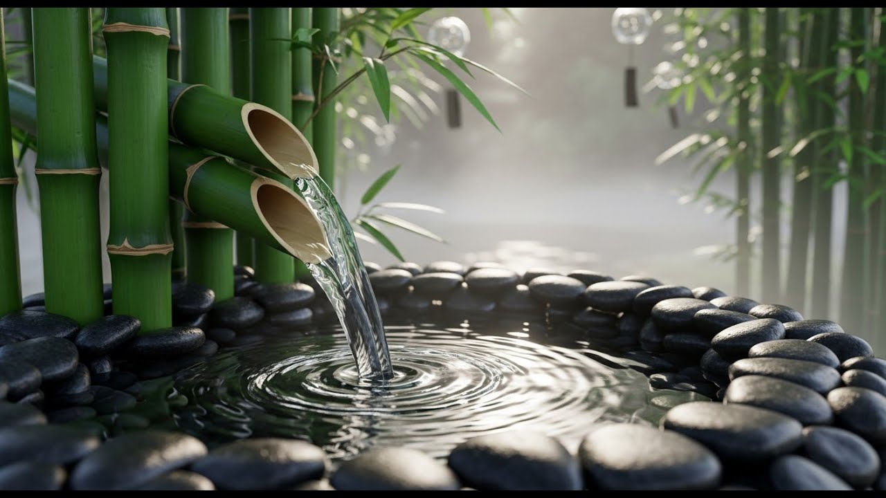 Soft Water Stream Ambience 💧 Peaceful Relaxation Music to Unwind