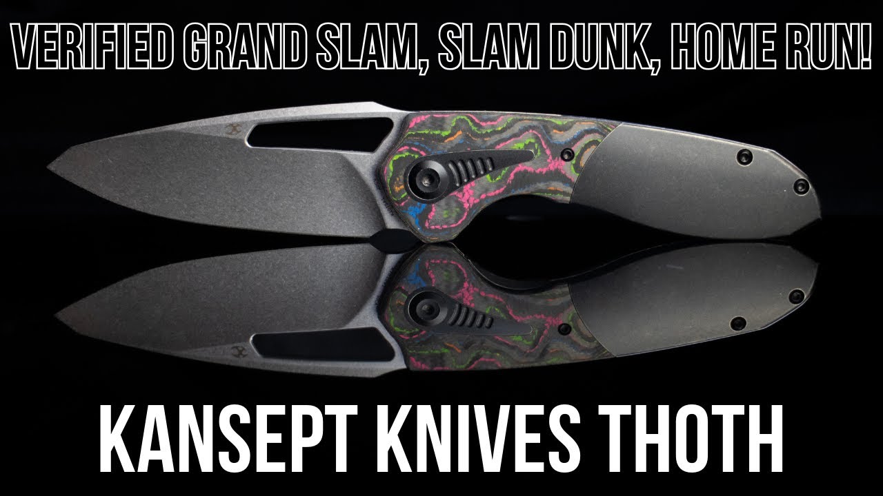 Truly Magnificent - Kansept Knives Thoth by Sparrow Knives