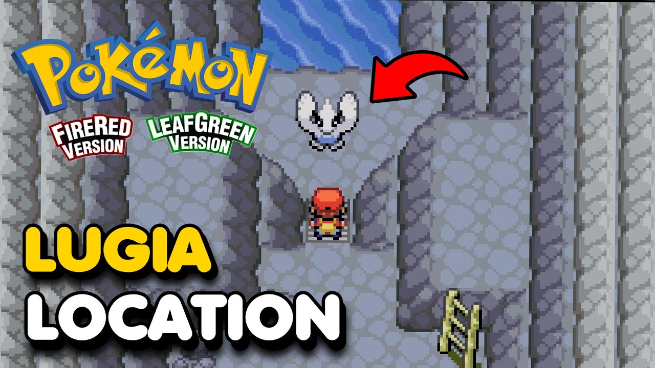 How To Get LUGIA In Pokemon Fire Red & Leaf Green