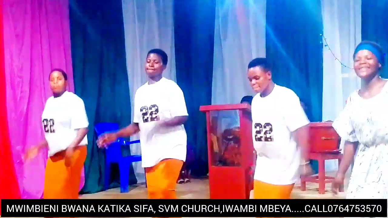 VIJANA TOKA NSALALA, MBEYA WAKIMSIFU BWANA, KATIKA KANISA LA SVM.IWAMBI MBEYA.