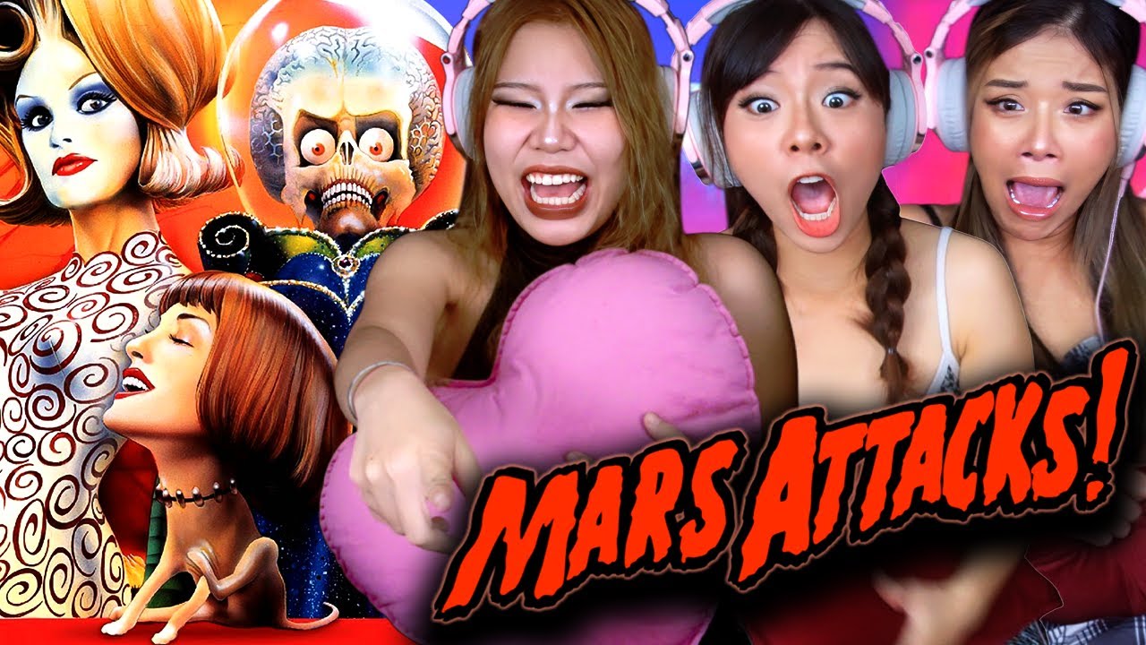 Asian Girls React | Mars Attacks! | First Time Watch