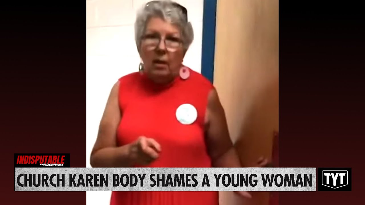 Church Karen Body Shames A Young Woman