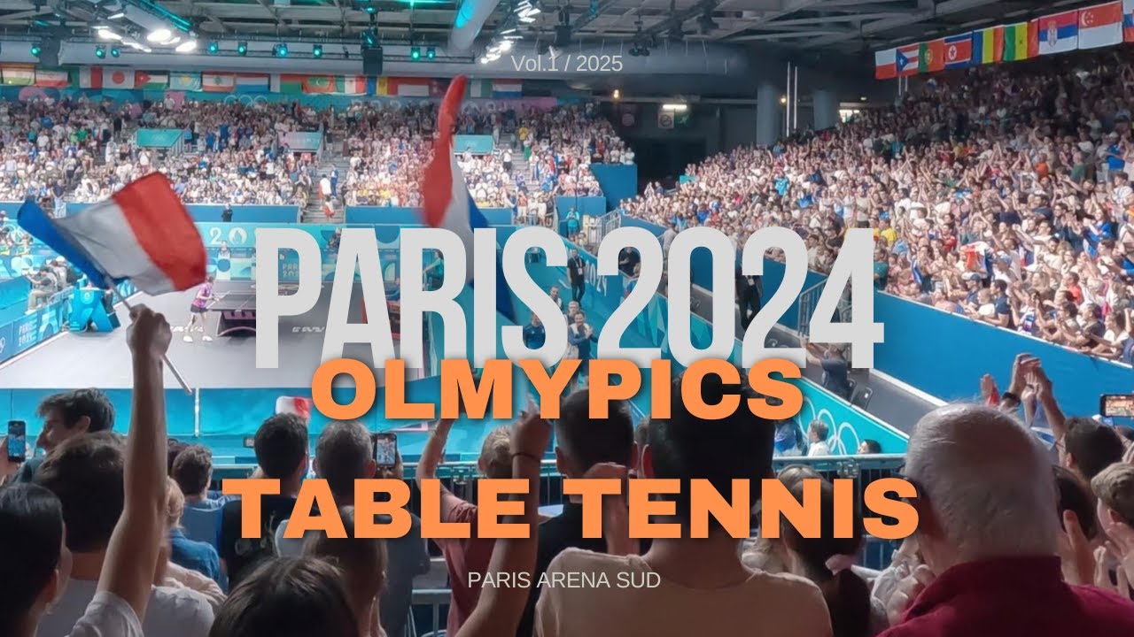 Paris Olympics Table Tennis - Crazy Atmosphere!!