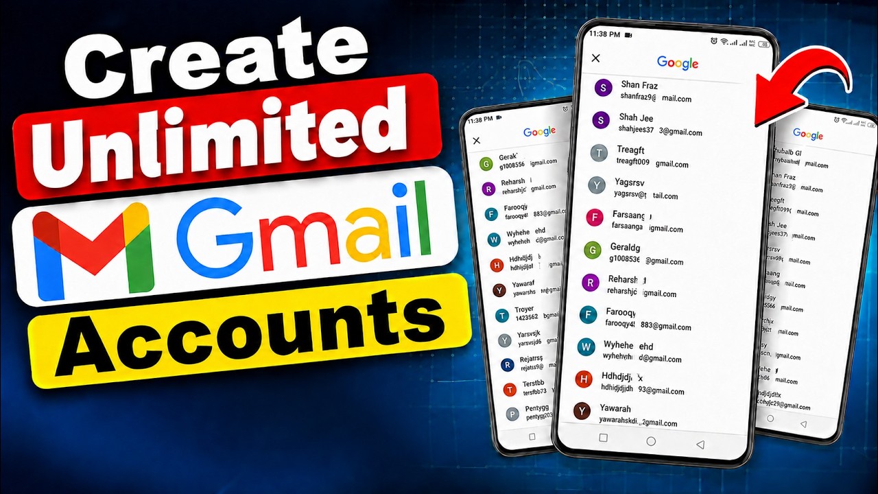 Create Unlimited Gmail Accounts Without Phone Number 2026