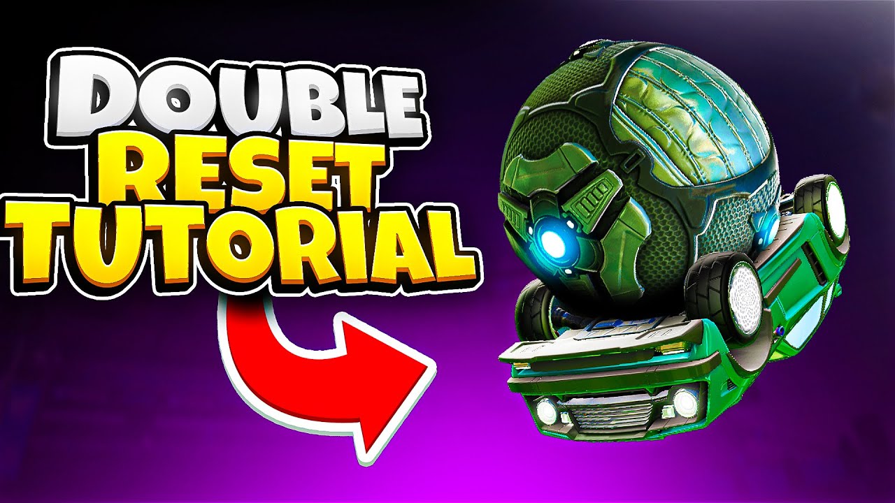 the ONLY Double Flip-Reset Tutorial you'll EVER need in ROCKET LEAGUE! 😍(Double Flip Reset Guide)
