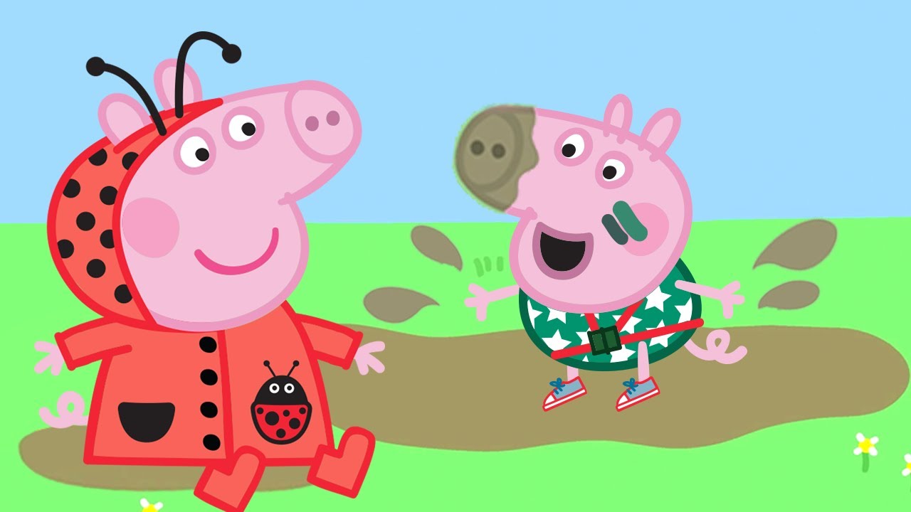 Modderpoelen ⭐ Tekenfilm ⭐ Peppa Pig Nederlands Compilatie Nieuwe