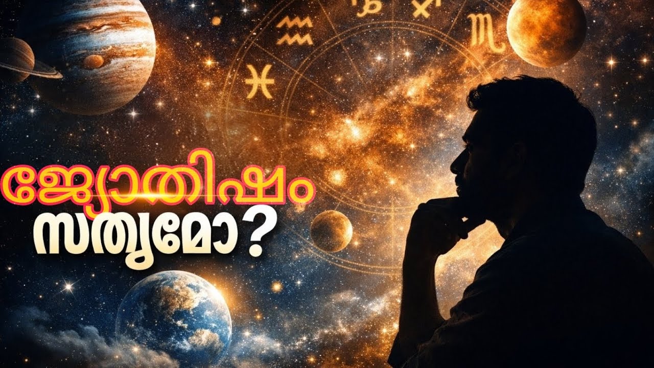 ജ്യോതിഷം അന്ധവിശ്വാസമാണോ? പ്രപഞ്ചവും മനുഷ്യനും തമ്മിലുള്ള അദൃശ്യബന്ധം | Astrology Explained