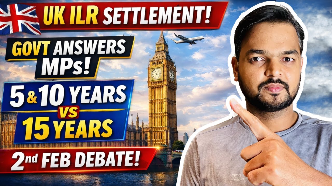 UK ILR Earned Settlement: Govt Answers MPs in 2 Feb Debate (5 to 10 & 15 Years Explained