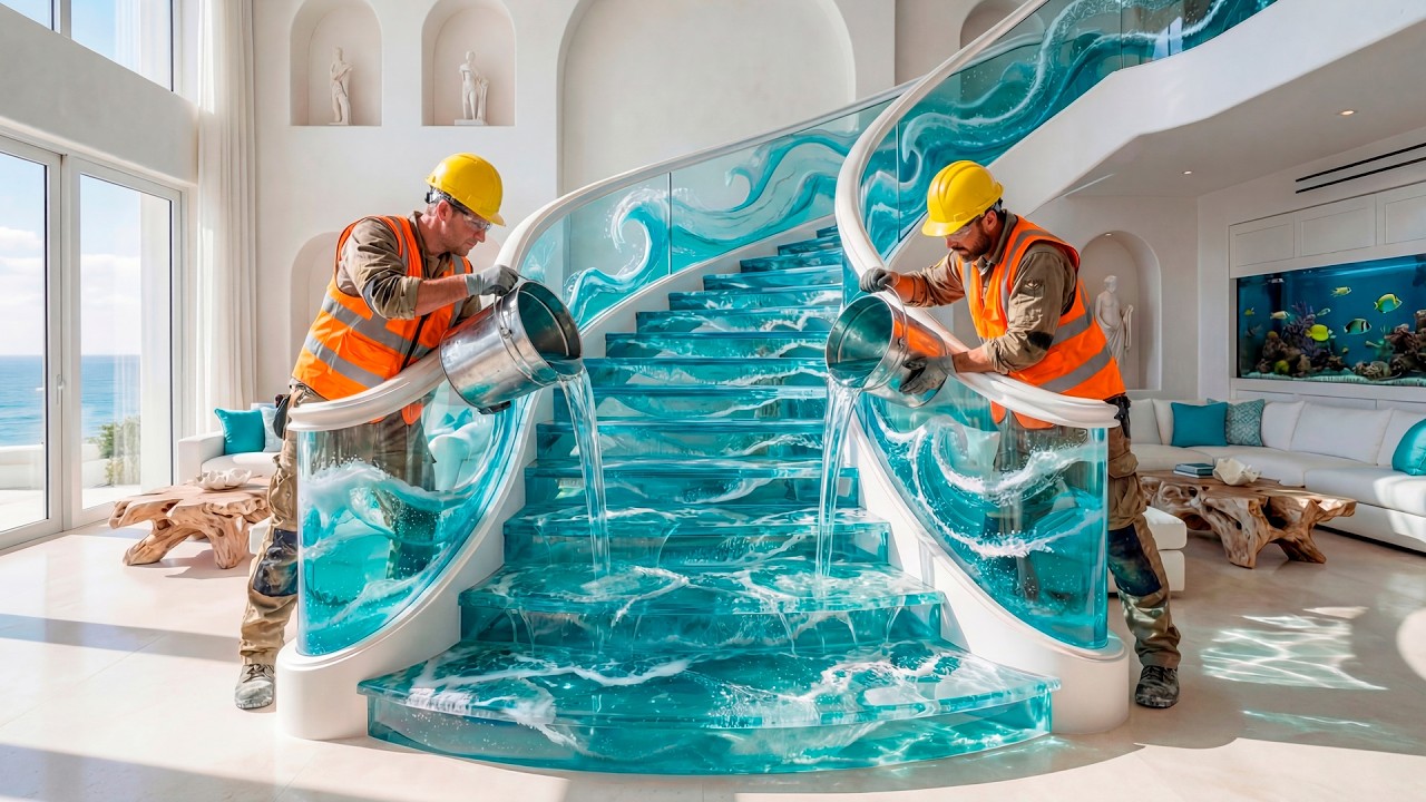 Top 5 Home Decor Epoxy Stair Designs for Modern Interiors