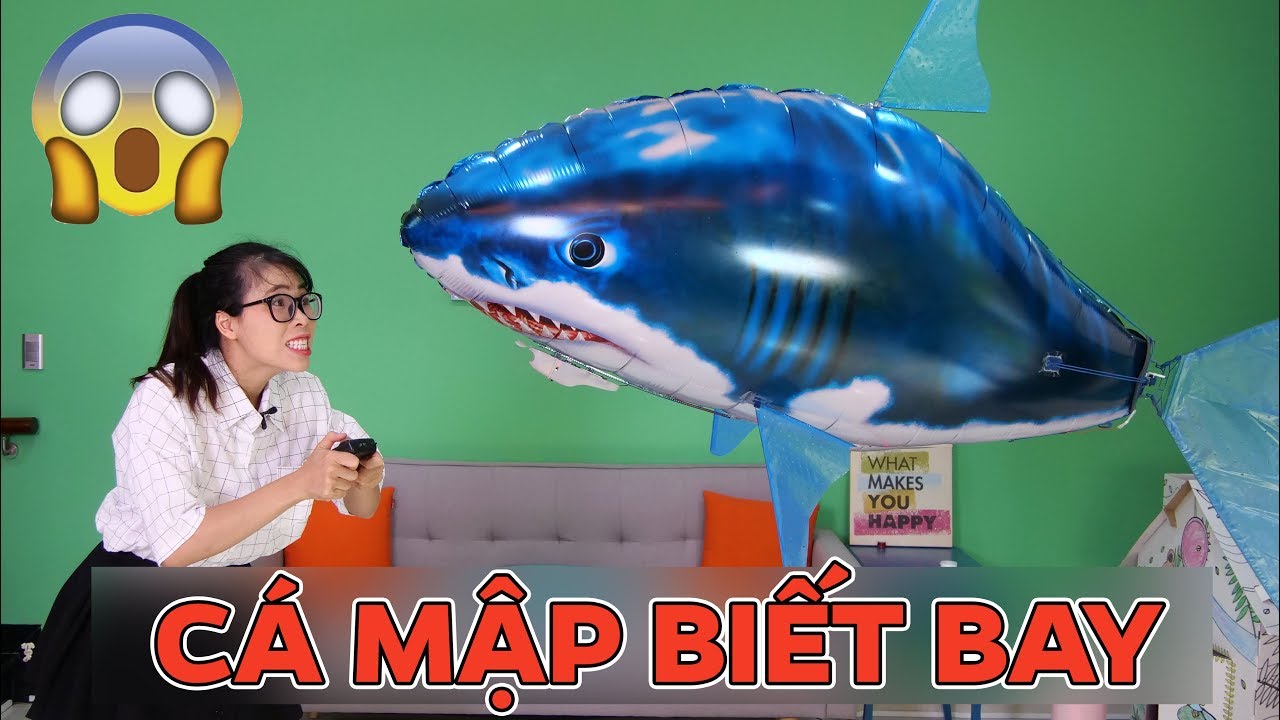 Đồ Chơi Cá Mập Khổng Lồ Biết Bay Của Chị Thơ Nguyễn