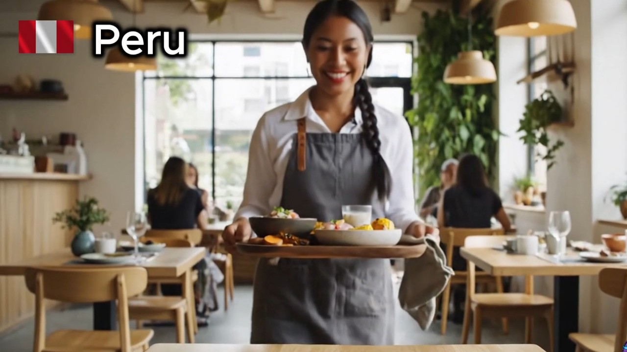 POV: One Lunch, Many Countries — Which Café Wins? ASMR