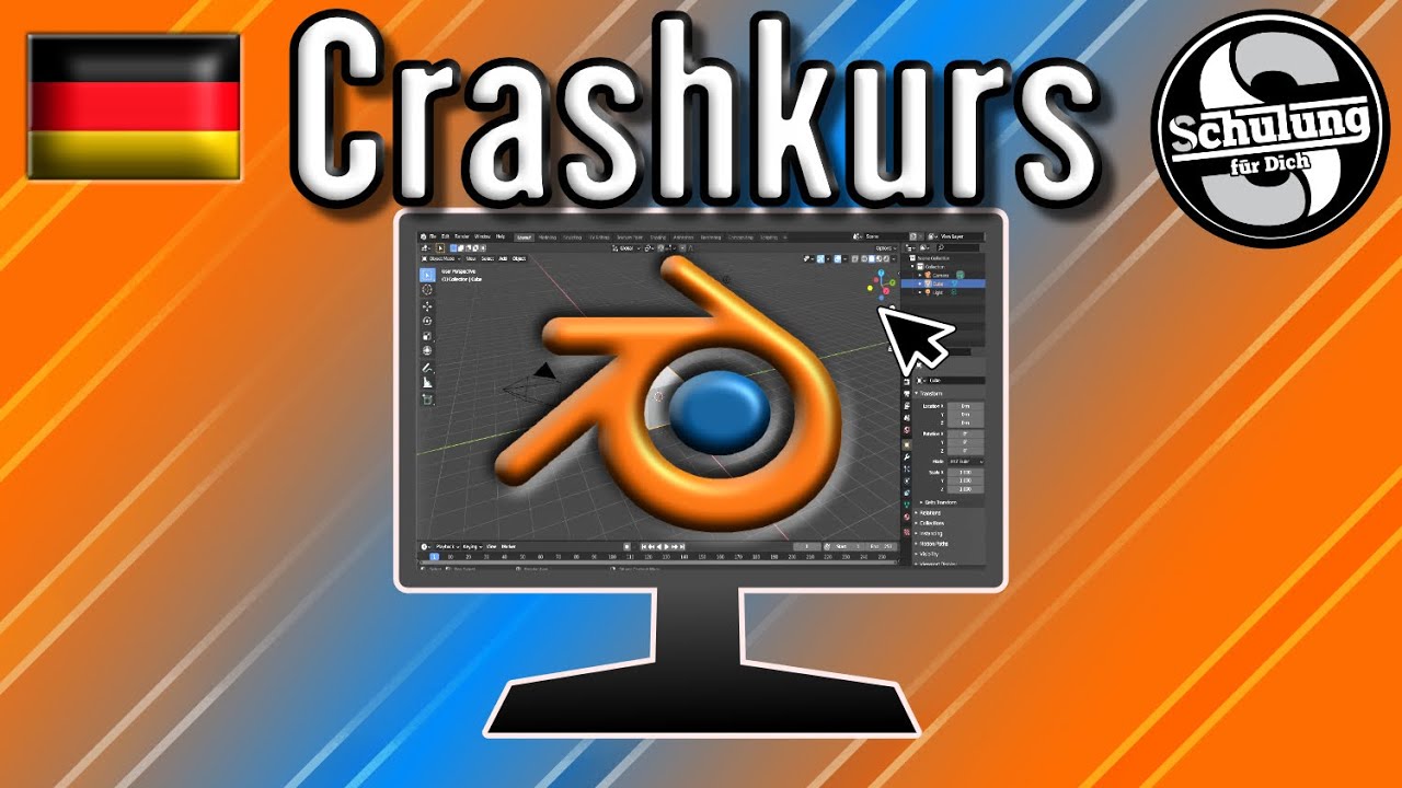 Crashkurs für Anfänger | Blender 2.9 Tutorial Deutsch