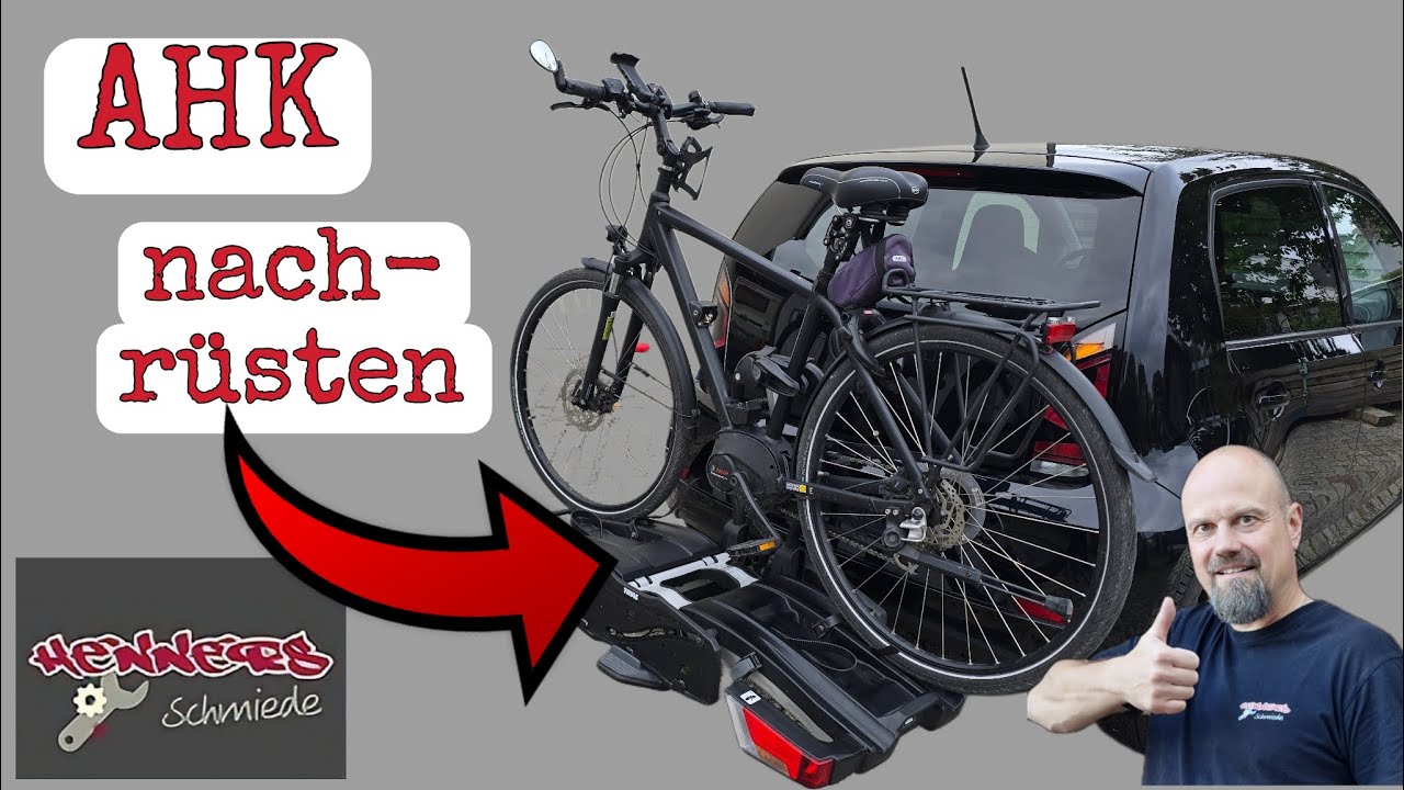 Der VW UP! wird zum Lastentier! Abnehmbare AHK selber einbauen, geht auch beim Mii und Citigo.