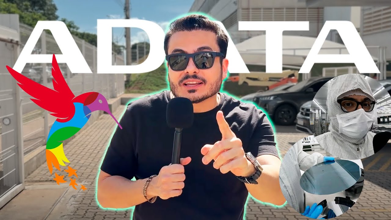 🏭🤯 VISITEI A FÁBRICA DE MEMÓRIAS DA ADATA NO BRASIL! SIM, ISSO EXISTE!🔥 | PARTE 1