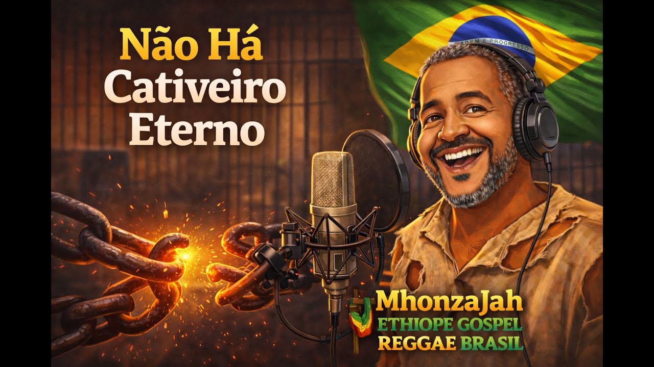 Não Há Cativeiro Eterno | Reggae Roots Gospel | MhonzaJah Ethiope | Letra Oficial 🇧🇷✝️