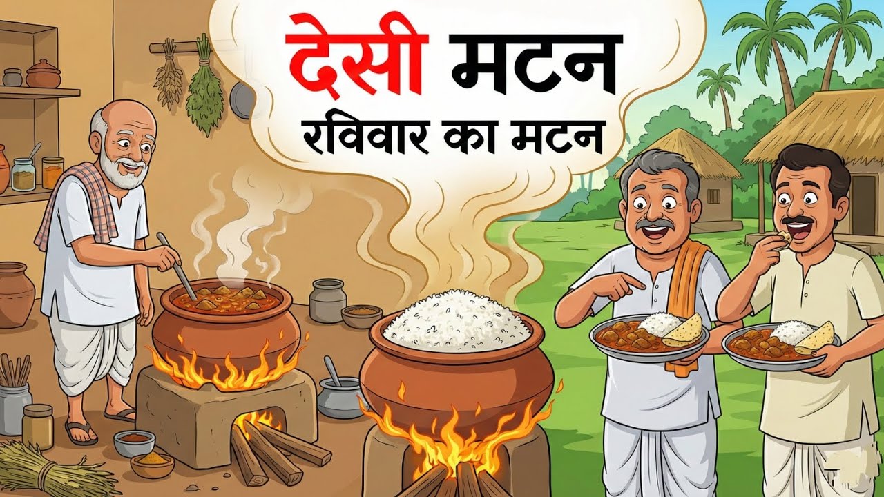 गांव का देसी मटन | gav ka desi matton | hindi story | hindi kahaniyan | kahani