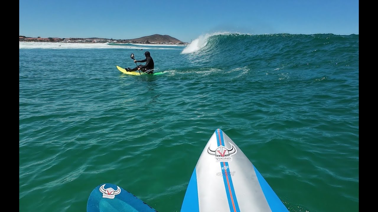 Waveski surfing@Van Strand - Melkbosstrand Jan 1 2024