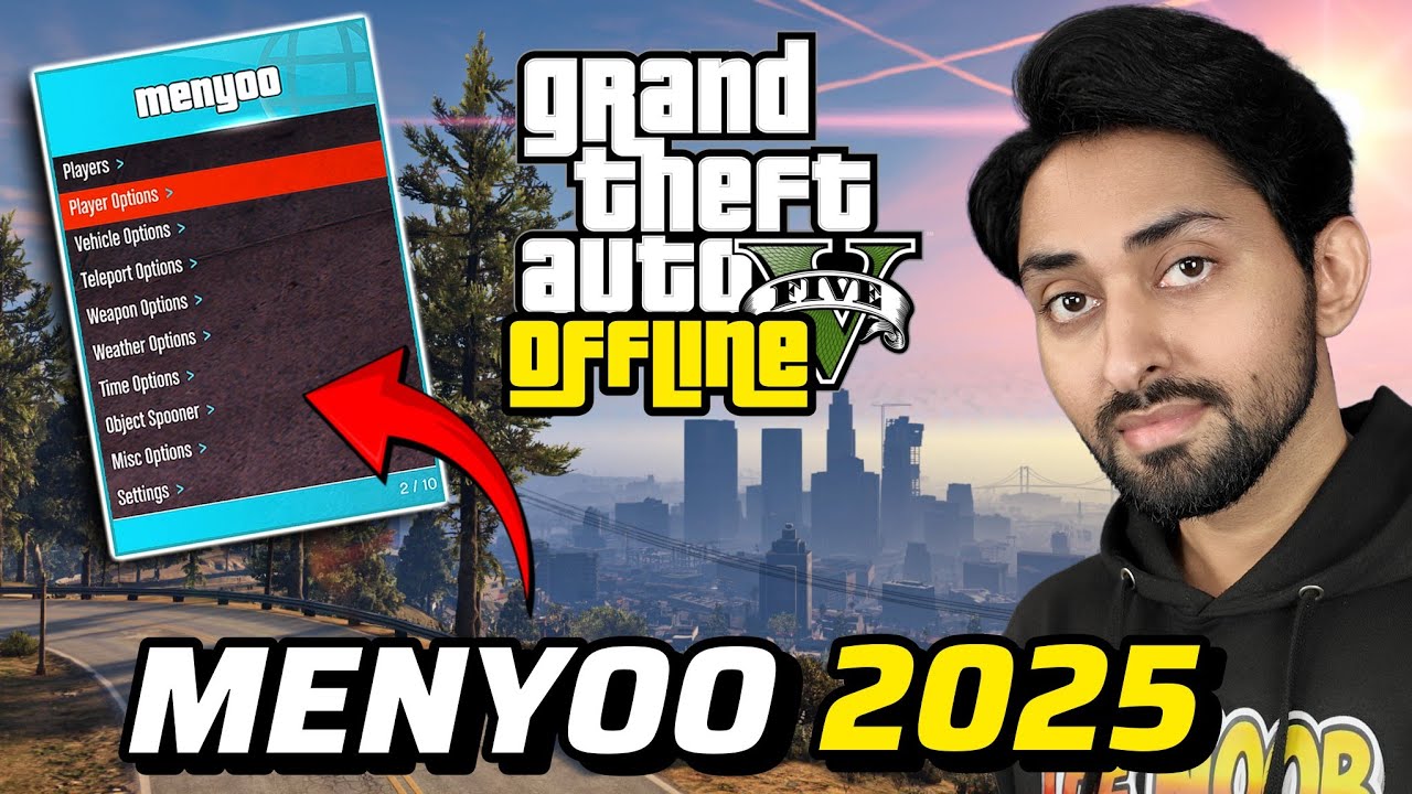 HOW TO INSTALL MENYOO TRAINER IN GTA 5 OFFLINE STORY MODE IN 2025 | HINDI/URDU | THE NOOB