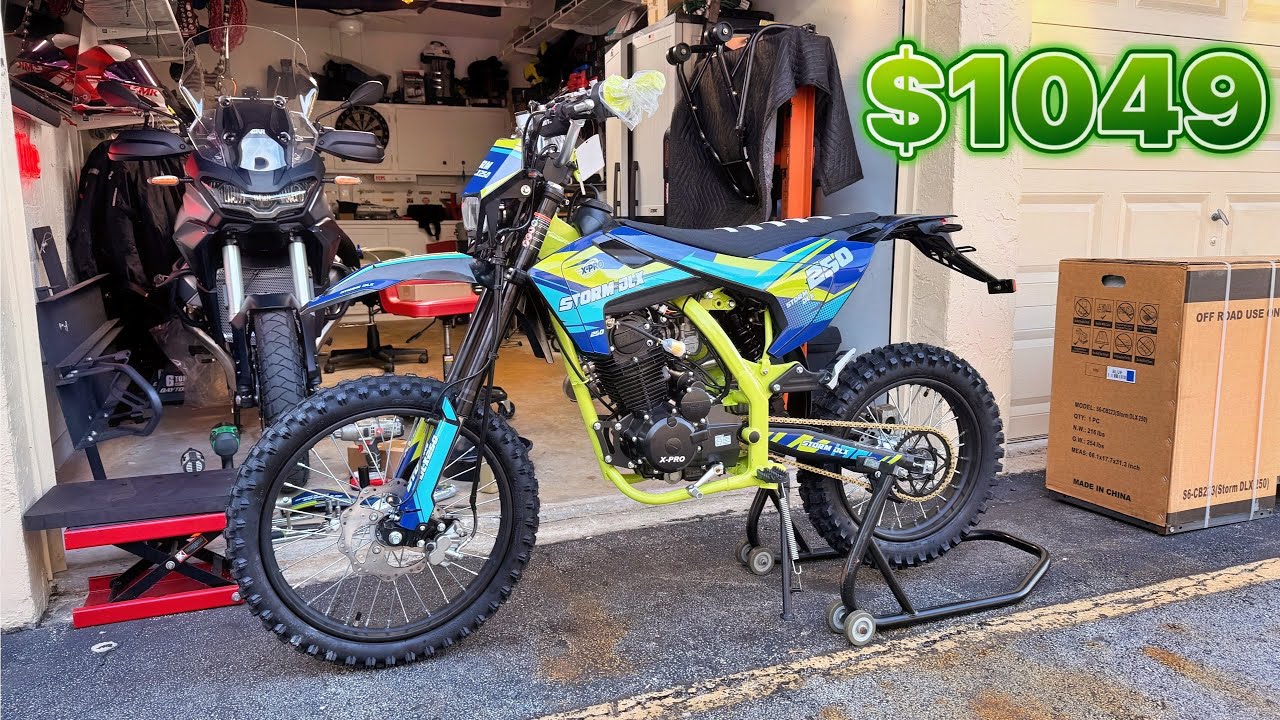 Cheapest 250cc Dirt Bike EVER (Late 2025) | Complete Assembly | XPRO Storm DLX 250