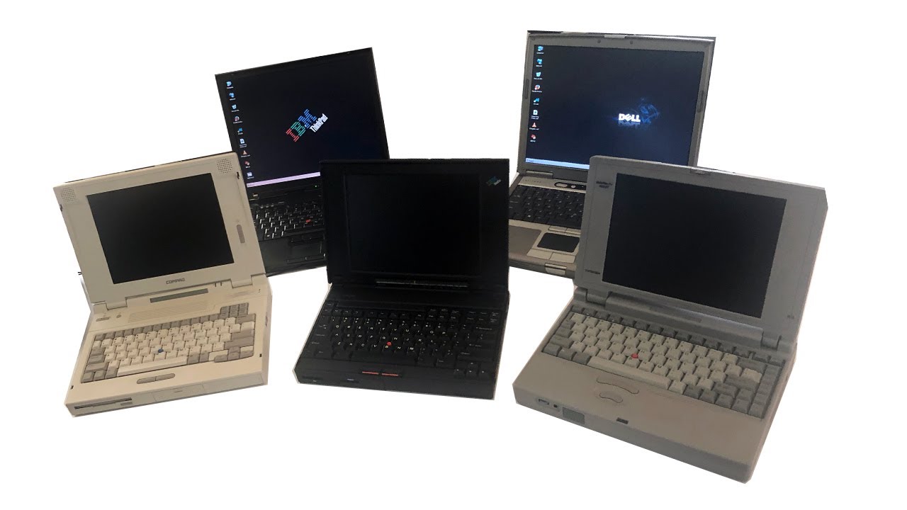 Best Laptop For Retro Gaming? - IBM vs Compaq vs Toshiba - #IJDM088